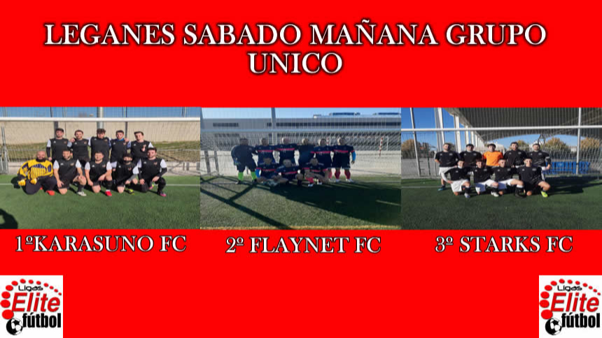 CAMPEONES DE LIGA REGULAR; LEGANES SABADO MAÑANA